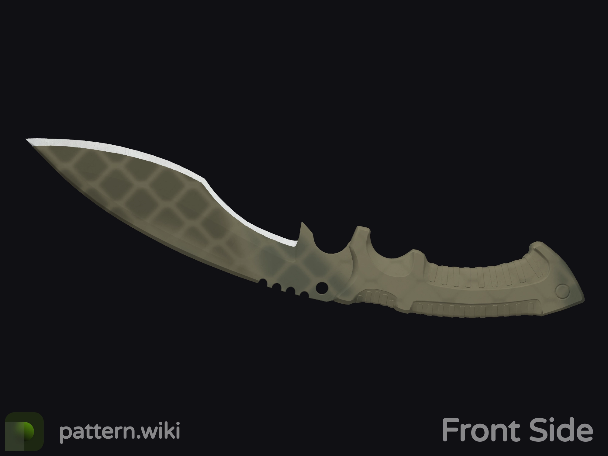 Kukri Knife Safari Mesh seed 647