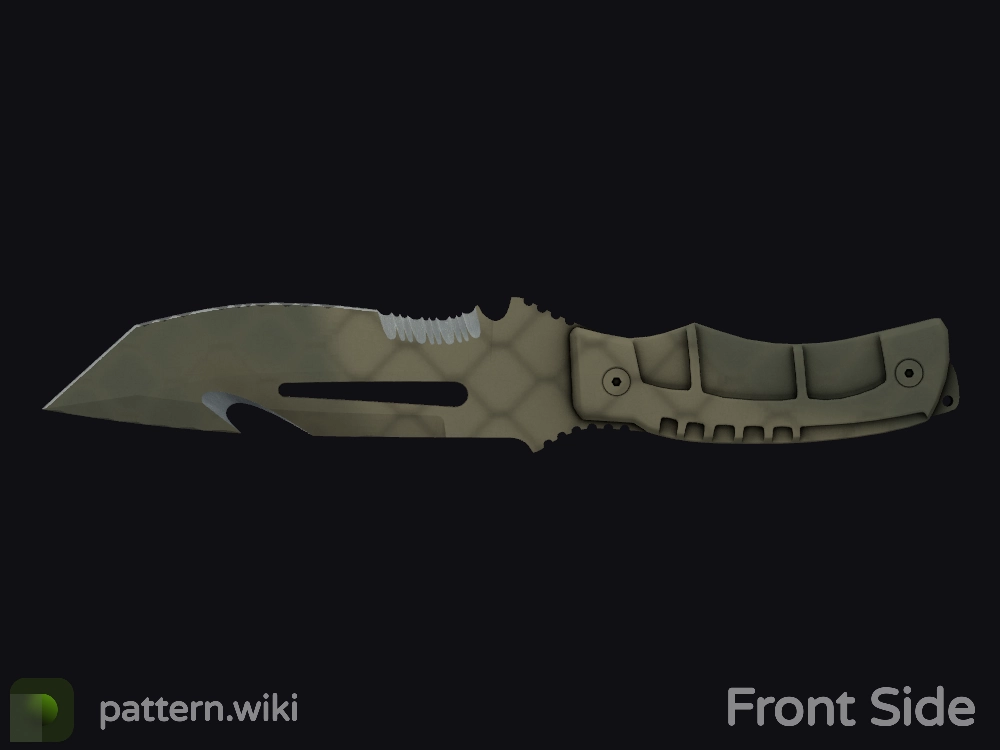 Survival Knife Safari Mesh seed 361