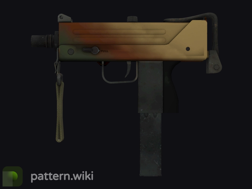 MAC-10 Amber Fade seed 942