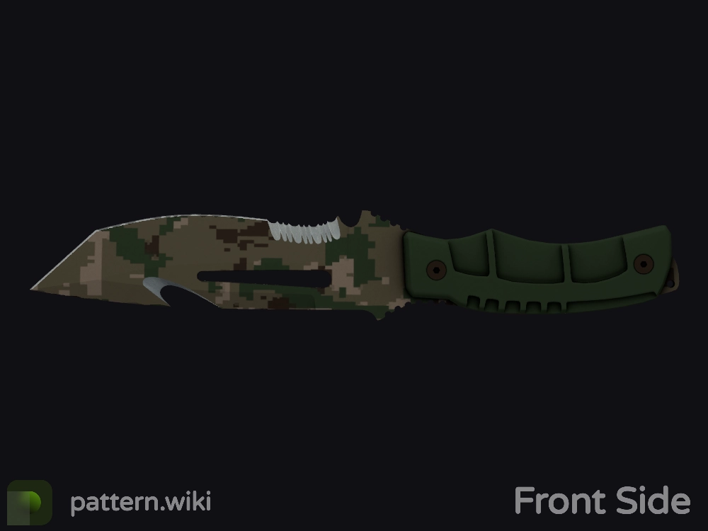 Survival Knife Forest DDPAT seed 304