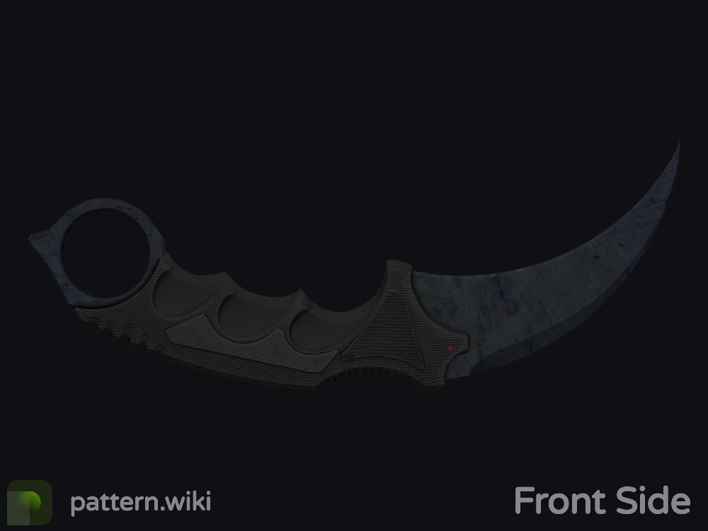 Karambit Blue Steel seed 437