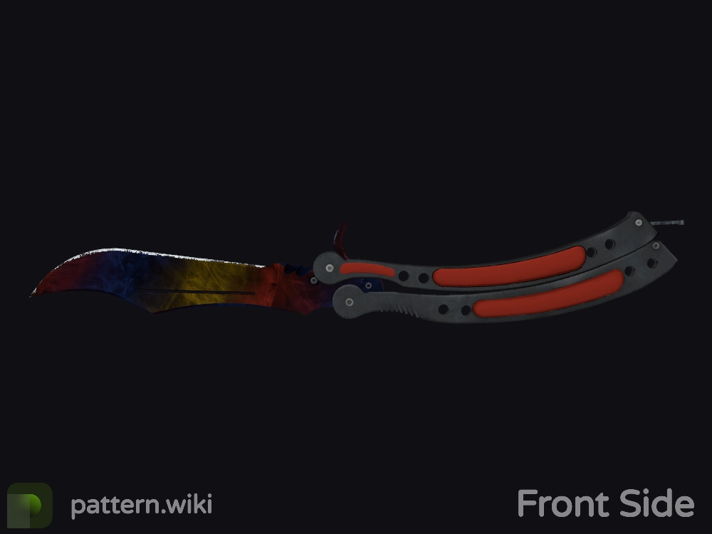 Butterfly Knife Marble Fade seed 39