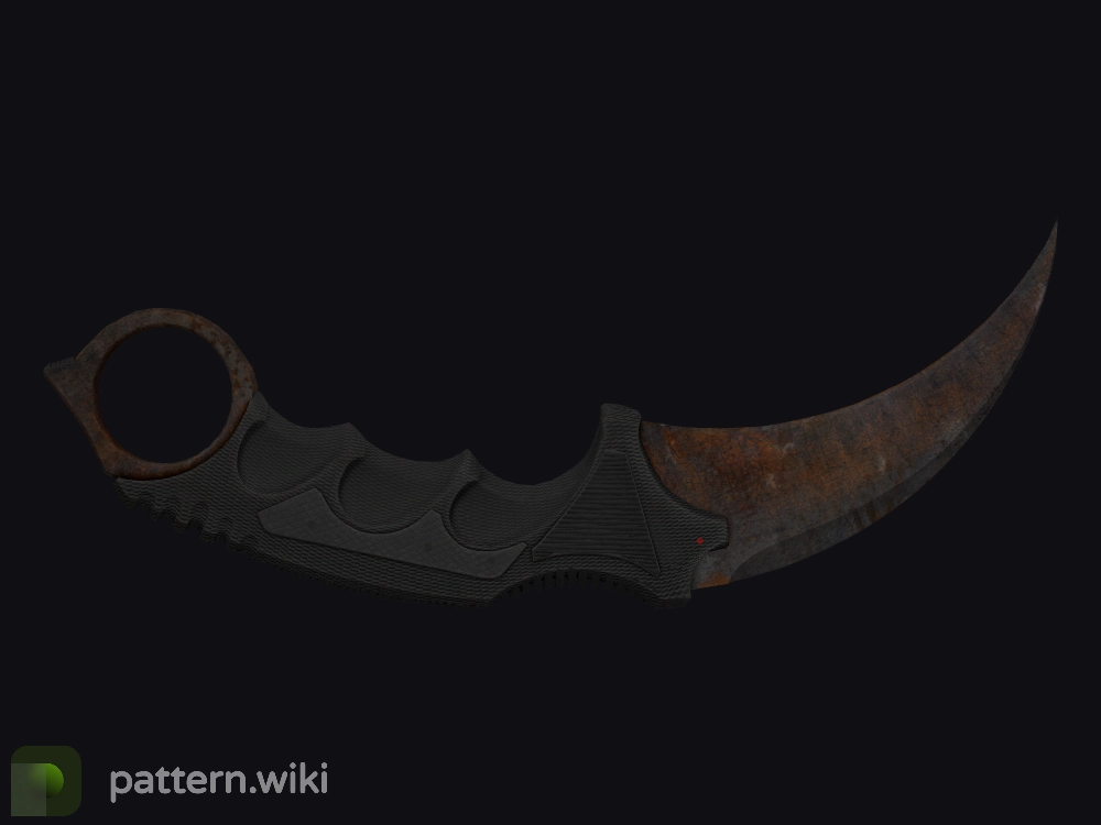 Karambit Rust Coat seed 433