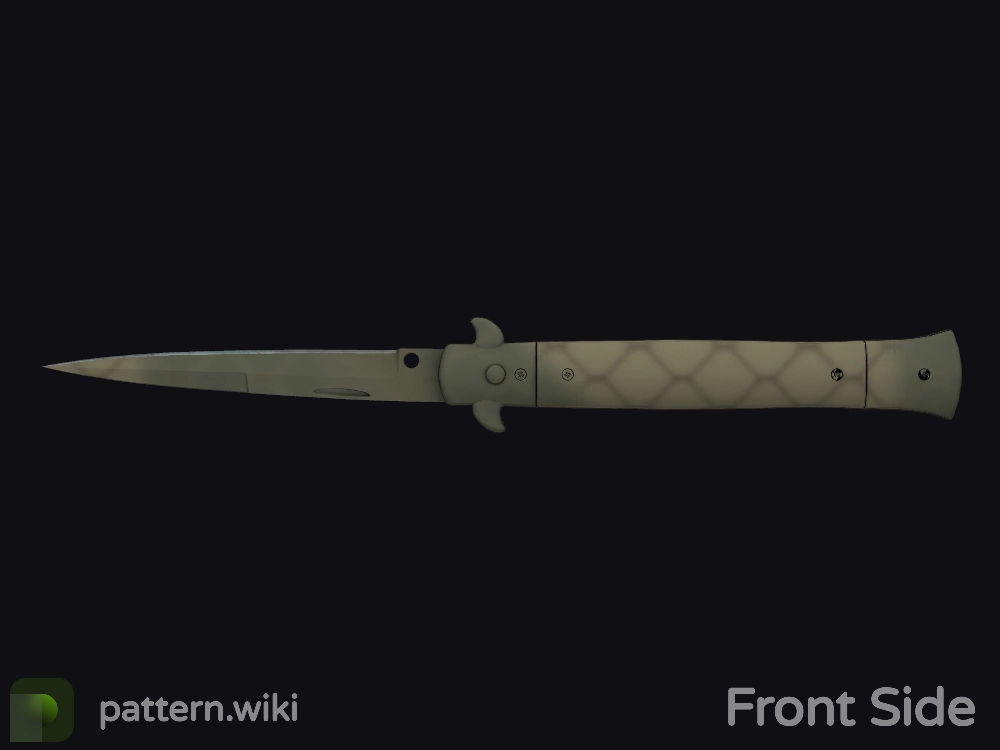 Stiletto Knife Safari Mesh seed 398