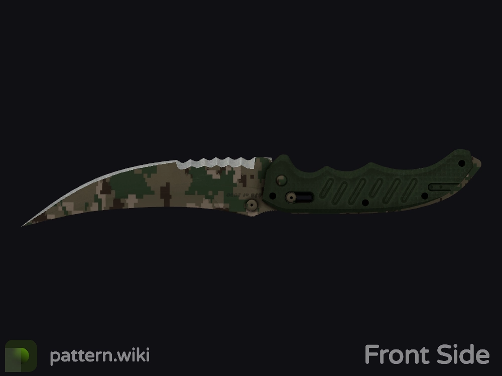 Flip Knife Forest DDPAT seed 245