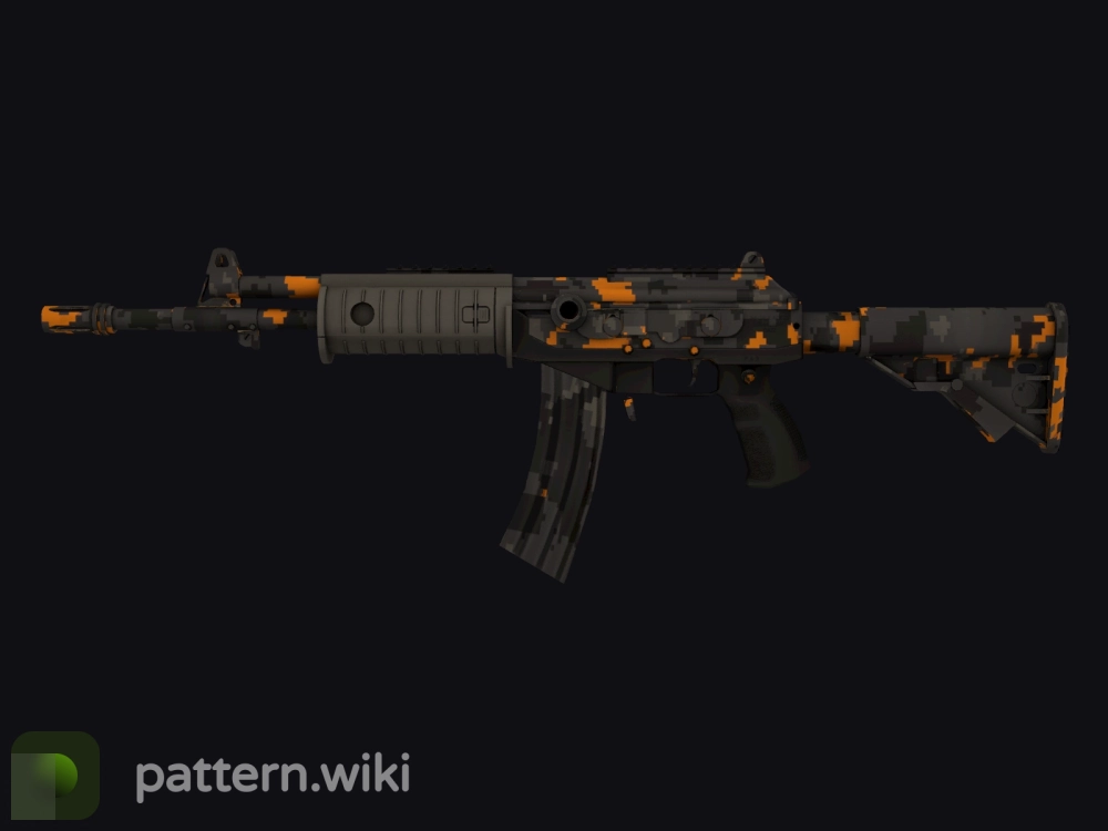 Galil AR Orange DDPAT seed 798