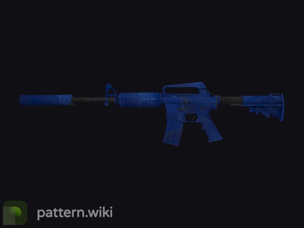 M4A1-S Blue Phosphor seed 988