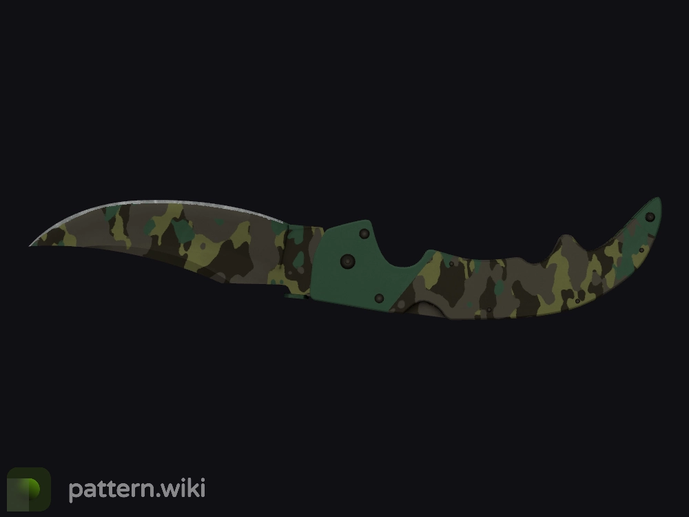 Falchion Knife Boreal Forest seed 182