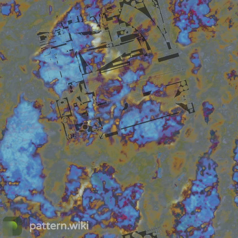 AK-47 Case Hardened seed 319 pattern template