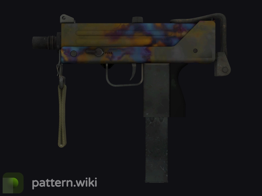 MAC-10 Case Hardened seed 341