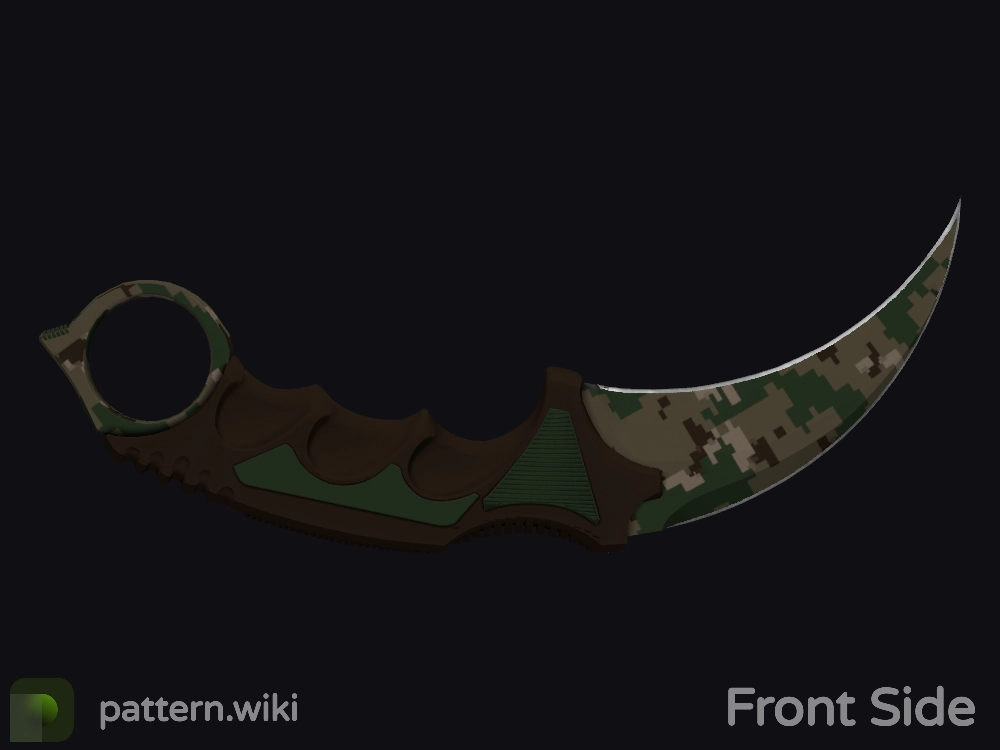 Karambit Forest DDPAT seed 49