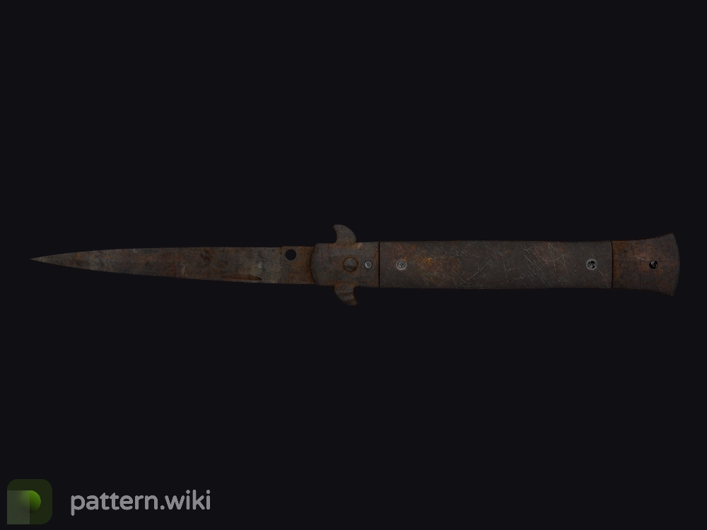 Stiletto Knife Rust Coat seed 2