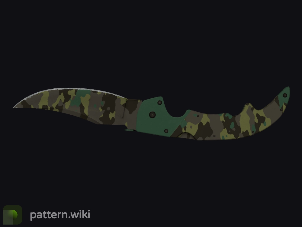Falchion Knife Boreal Forest seed 117