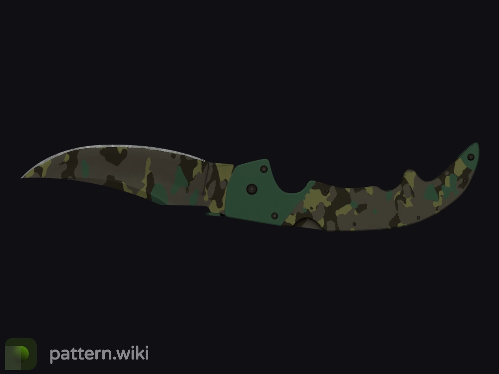 Falchion Knife Boreal Forest seed 539