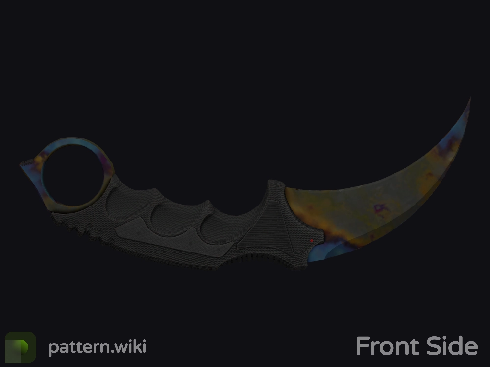 Karambit Case Hardened seed 678