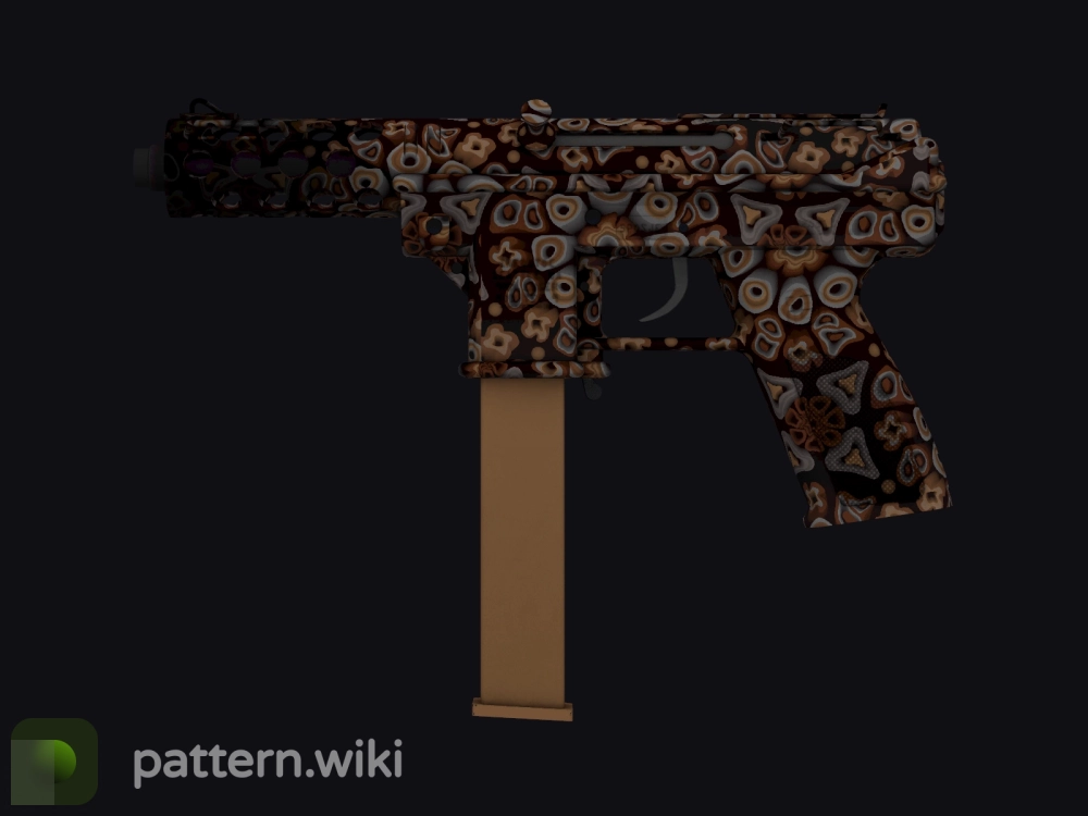 Tec-9 Orange Murano seed 553