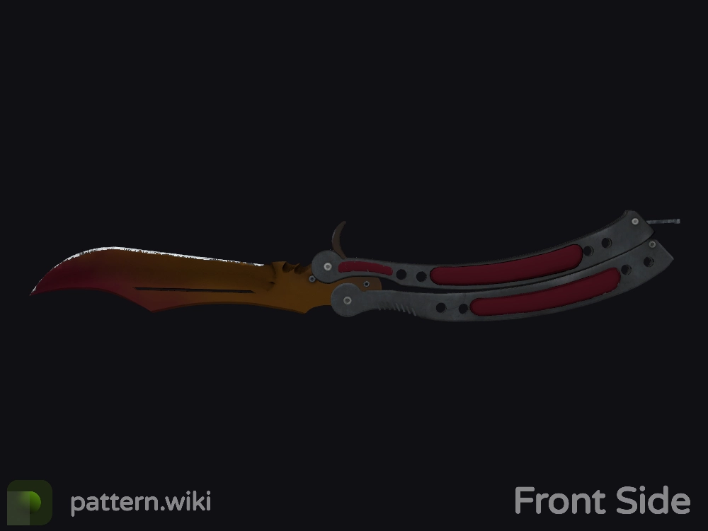 Butterfly Knife Fade seed 709