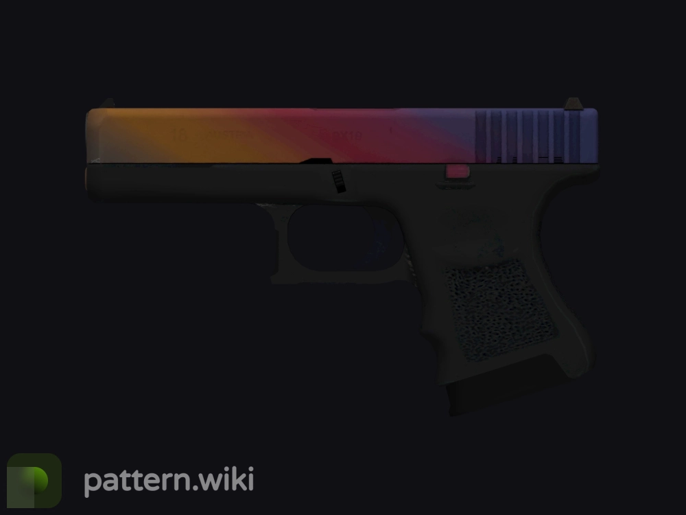 Glock-18 Fade seed 741