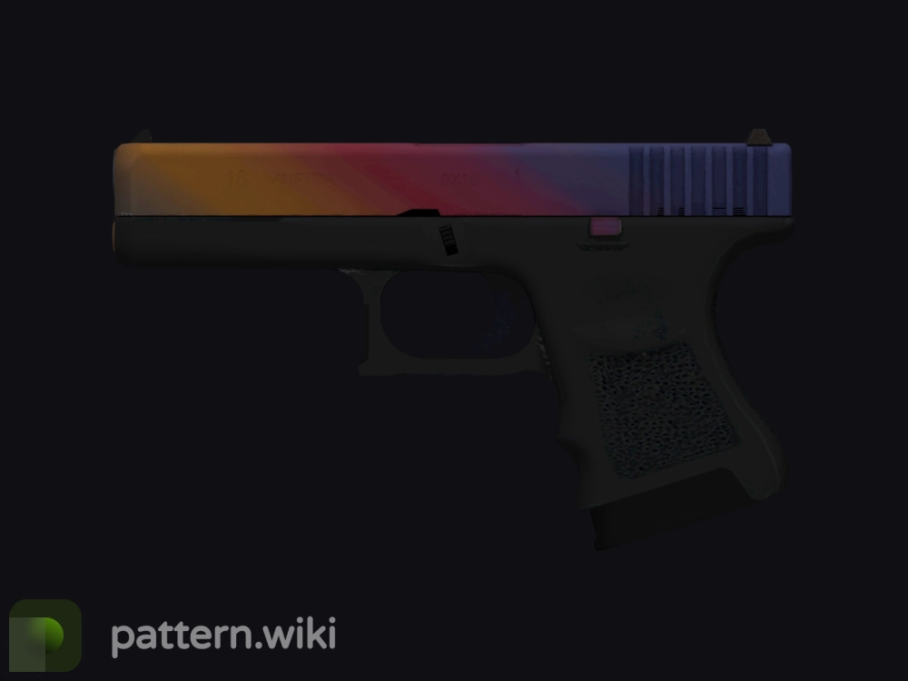 Glock-18 Fade seed 714