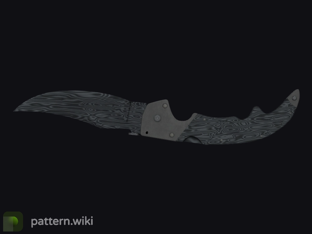 Falchion Knife Damascus Steel seed 241