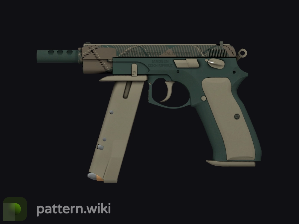 CZ75-Auto Green Plaid seed 779