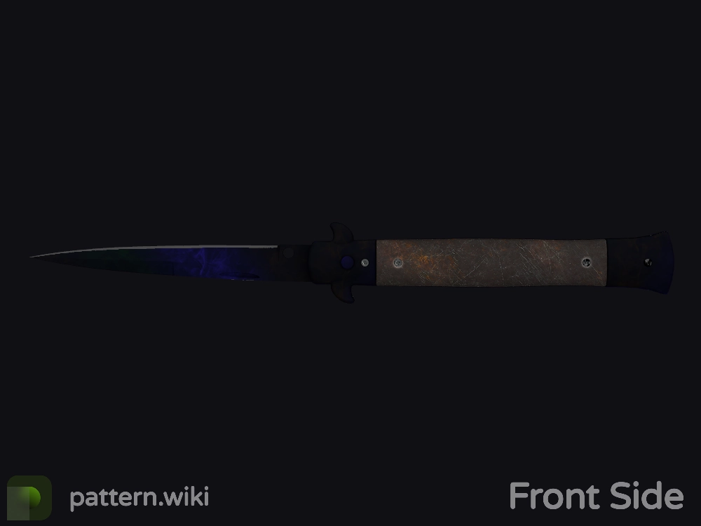 Stiletto Knife Doppler seed 456