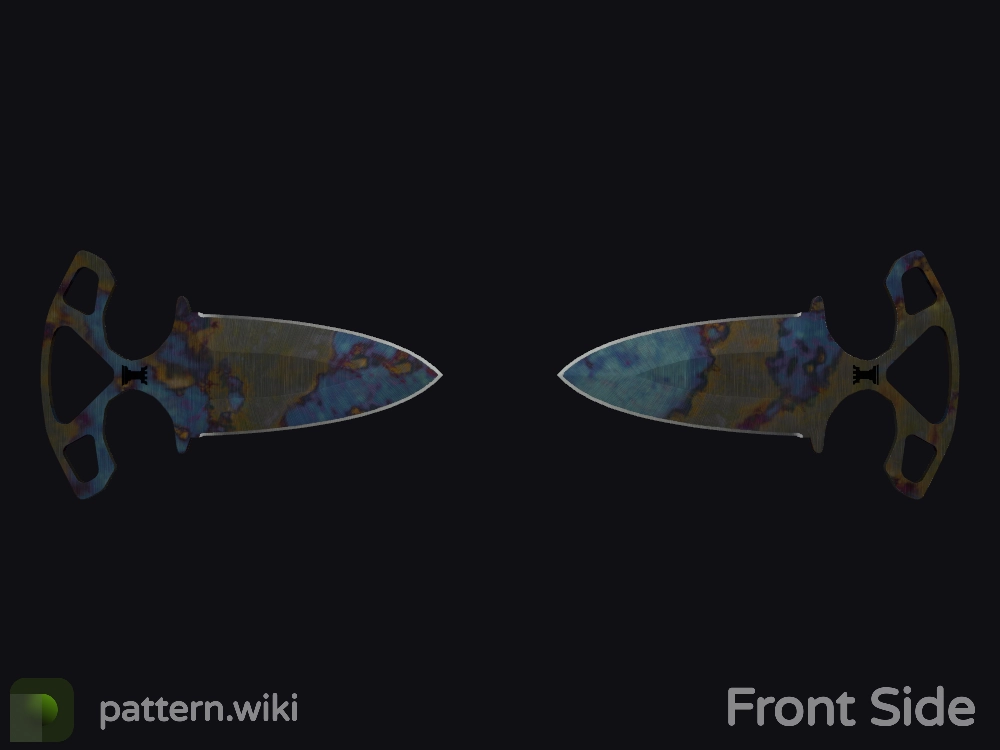 Shadow Daggers Case Hardened seed 698