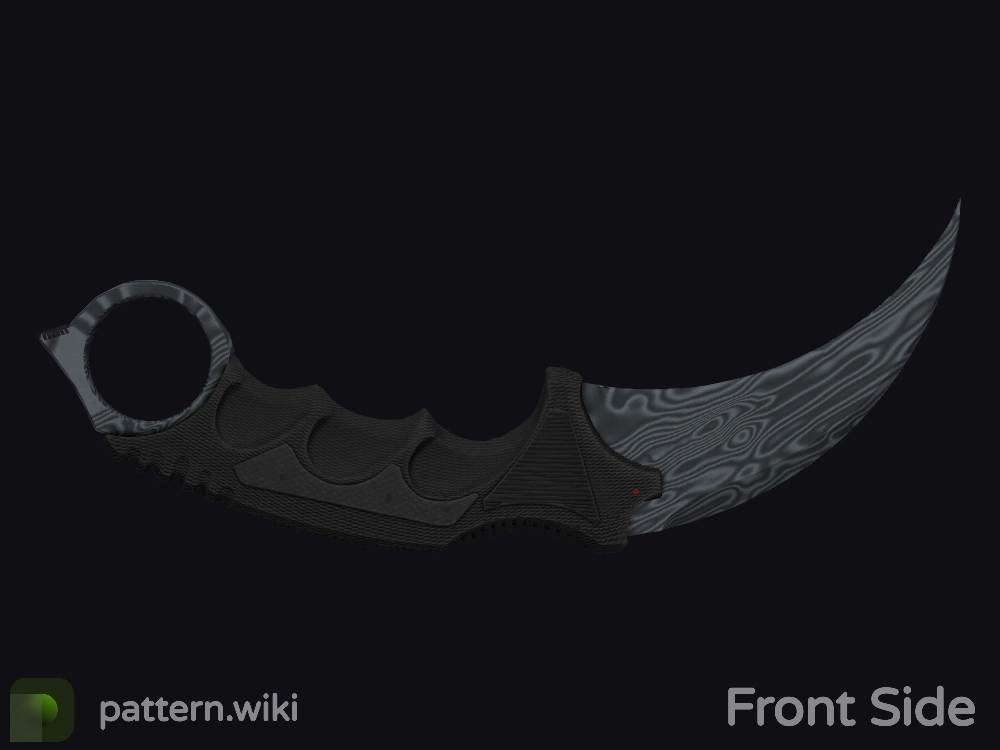 Karambit Damascus Steel seed 657