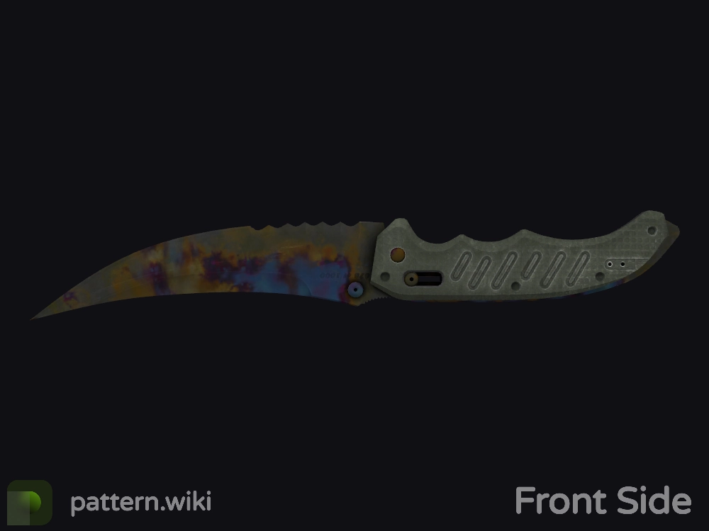 Flip Knife Case Hardened seed 663