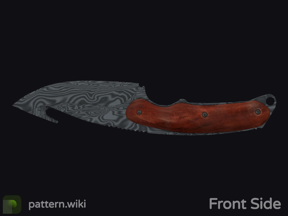 Gut Knife Damascus Steel seed 776