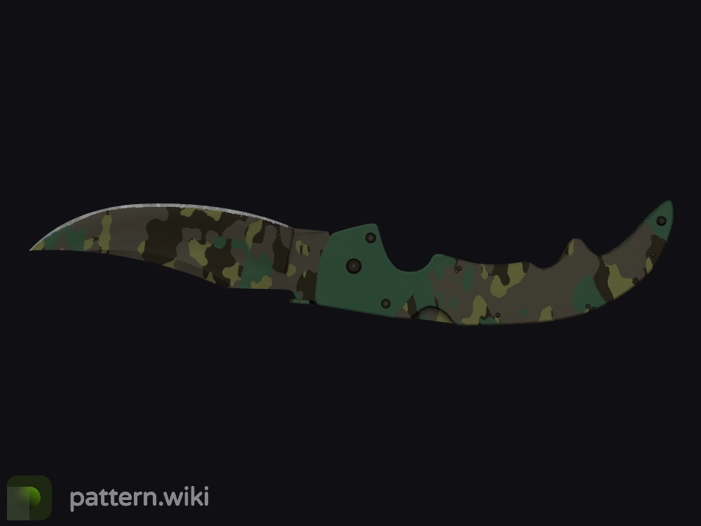 Falchion Knife Boreal Forest seed 28