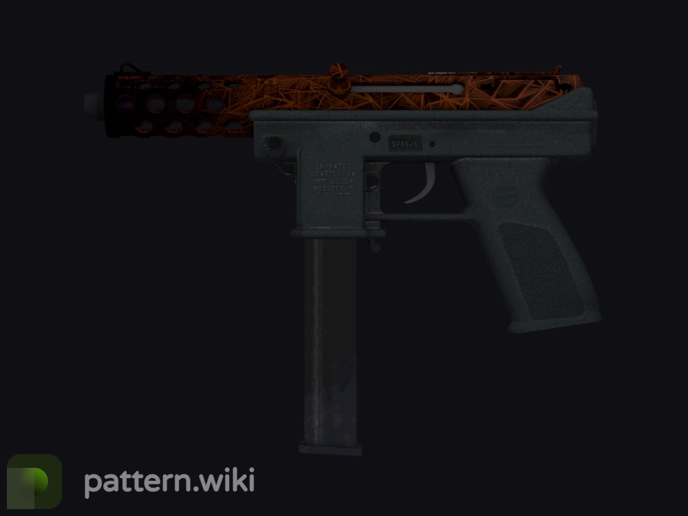 Tec-9 Red Quartz seed 535