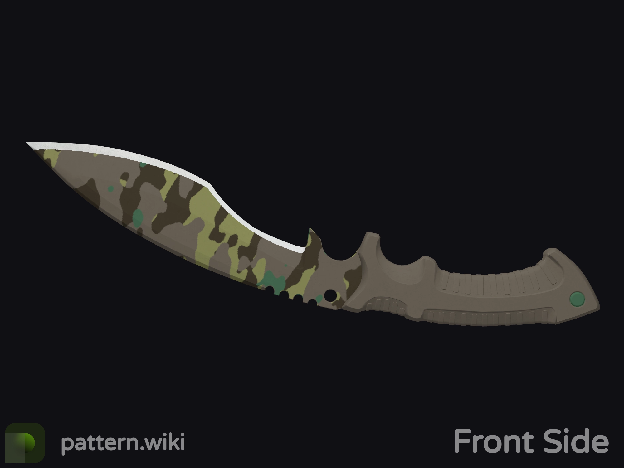 Kukri Knife Boreal Forest seed 985