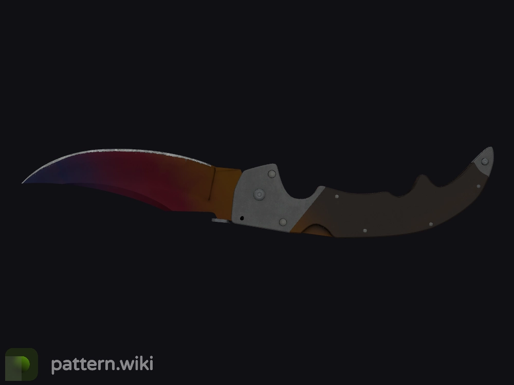 Falchion Knife Fade seed 176