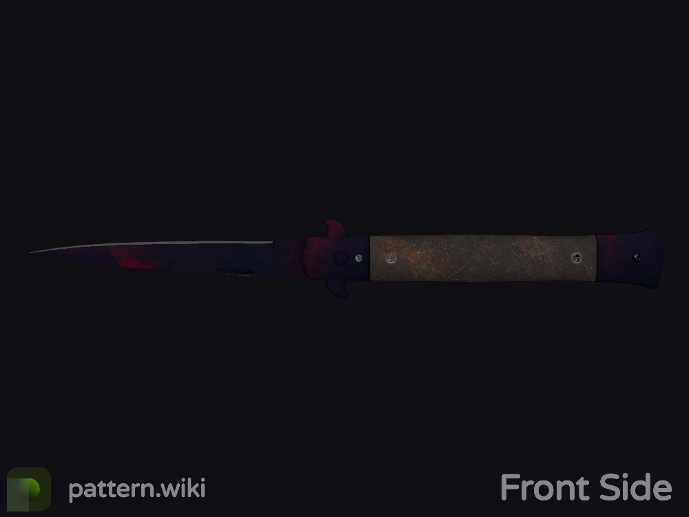 Stiletto Knife Doppler seed 598