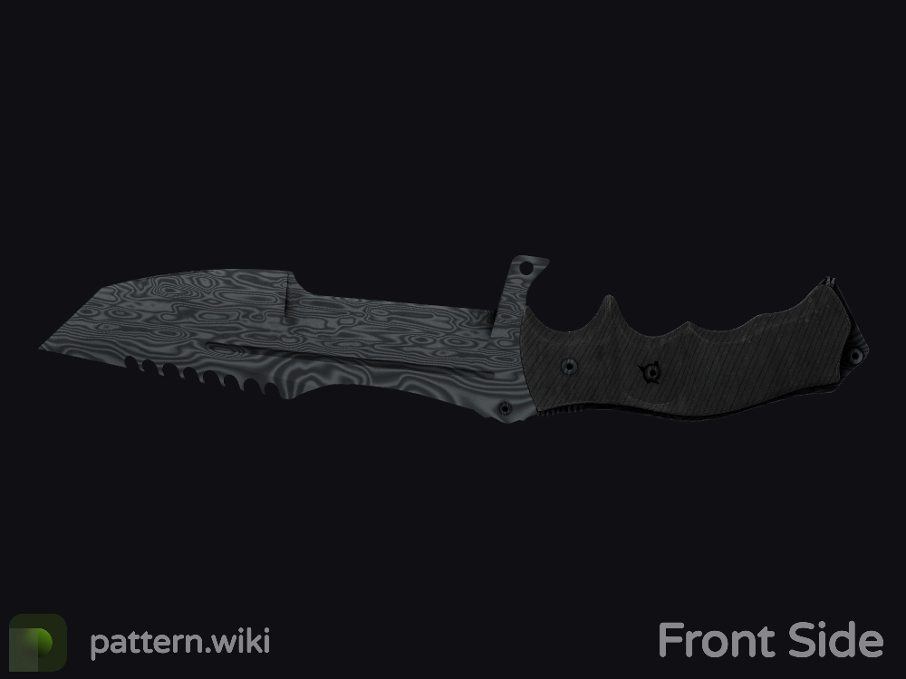 Huntsman Knife Damascus Steel seed 615