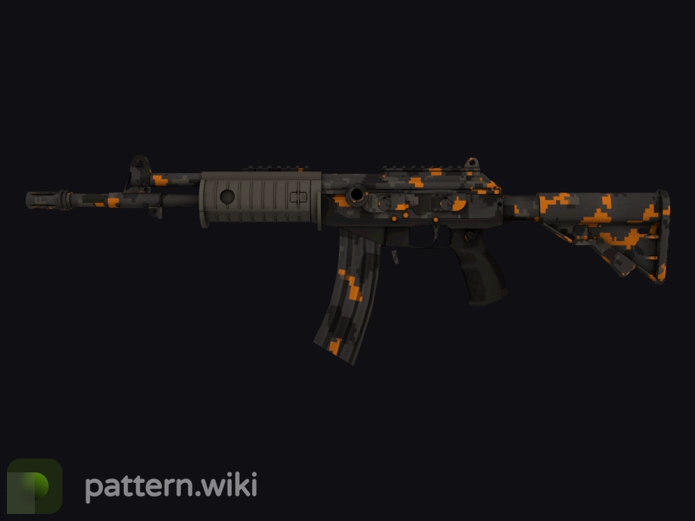 Galil AR Orange DDPAT seed 434