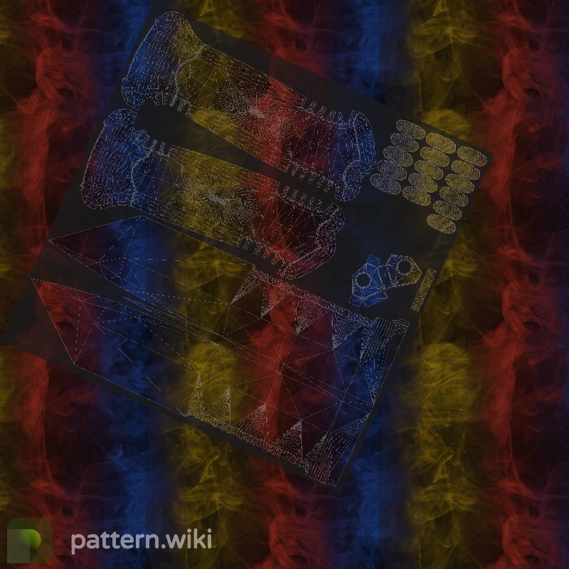 Ursus Knife Marble Fade seed 846 pattern template