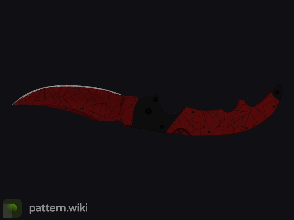 Falchion Knife Crimson Web seed 930