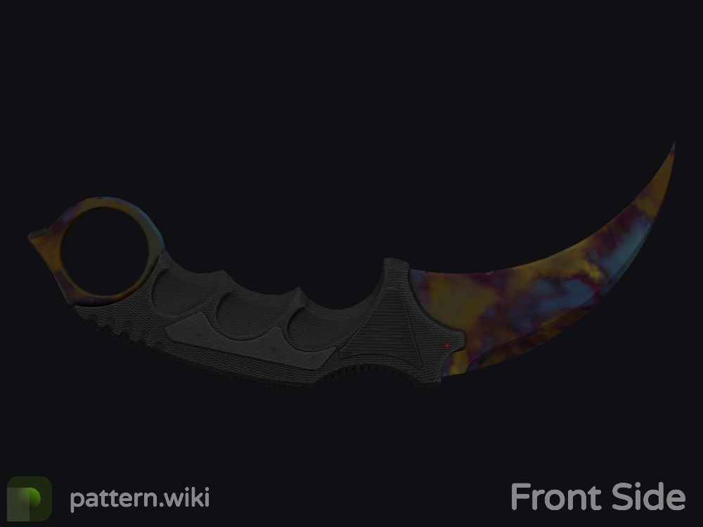 Karambit Case Hardened seed 461