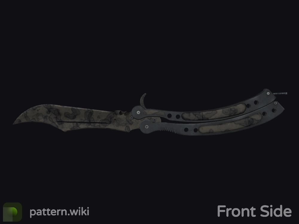 Butterfly Knife Stained seed 672