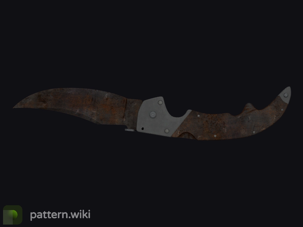 Falchion Knife Rust Coat seed 23