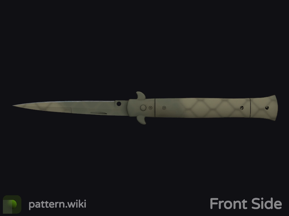 Stiletto Knife Safari Mesh seed 743