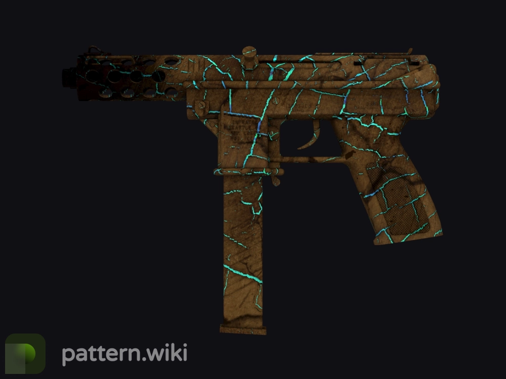 Tec-9 Cracked Opal seed 713