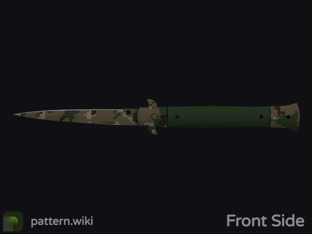 Stiletto Knife Forest DDPAT seed 441