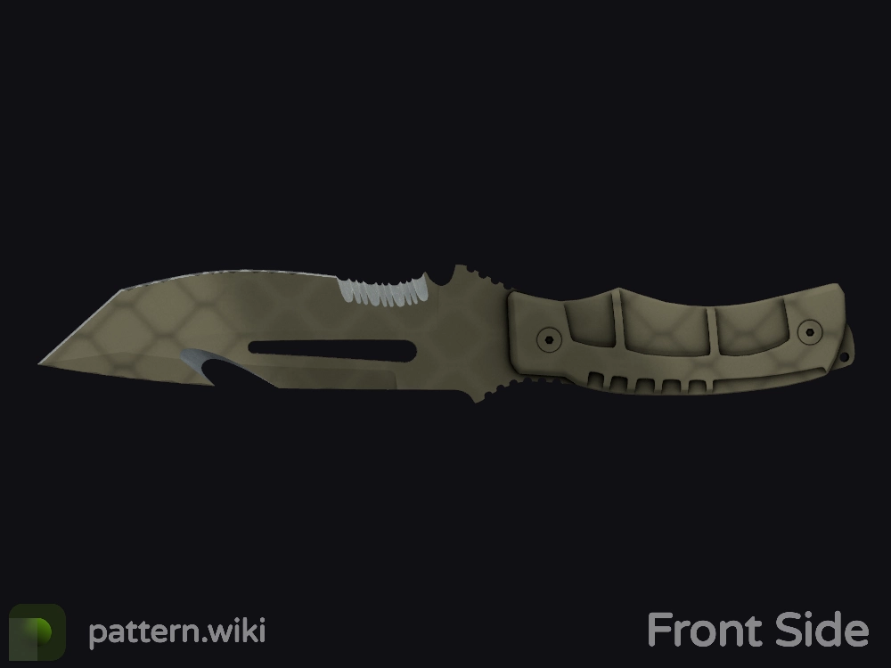 Survival Knife Safari Mesh seed 610