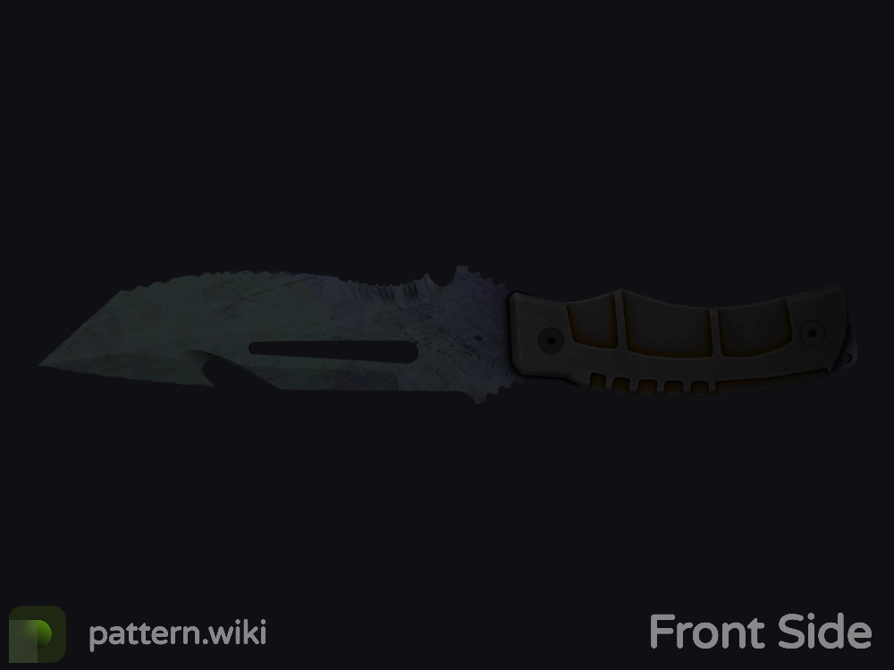 Survival Knife Blue Steel seed 210