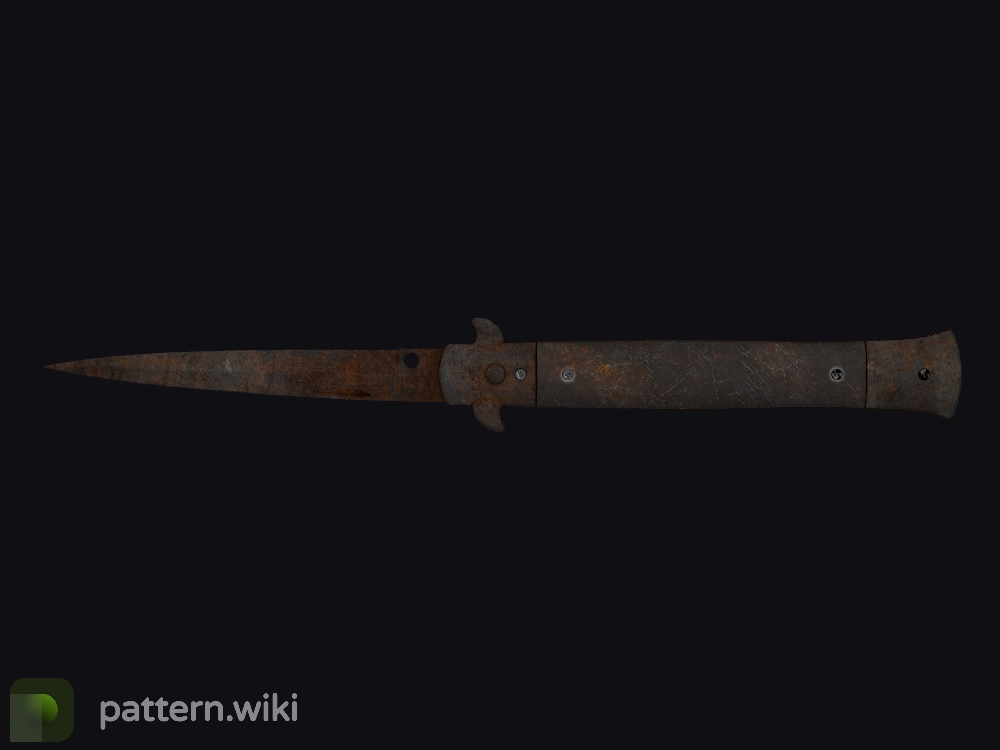 Stiletto Knife Rust Coat seed 61