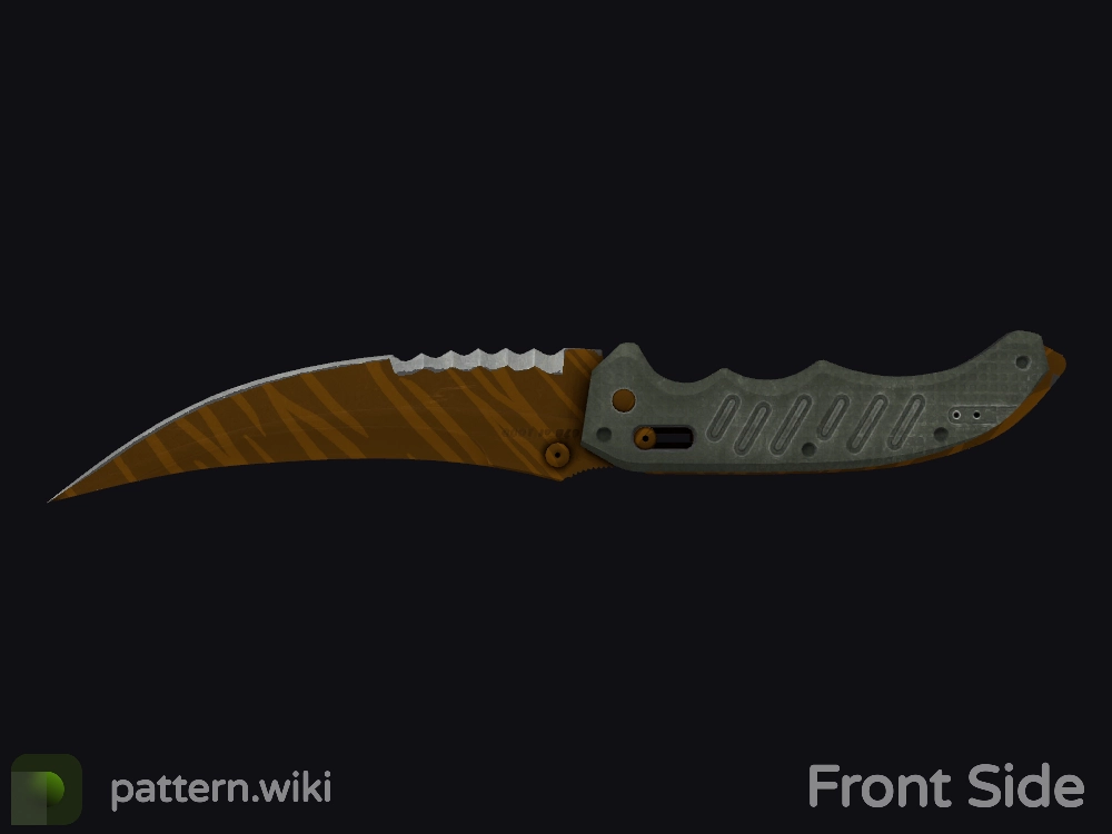 Flip Knife Tiger Tooth seed 800