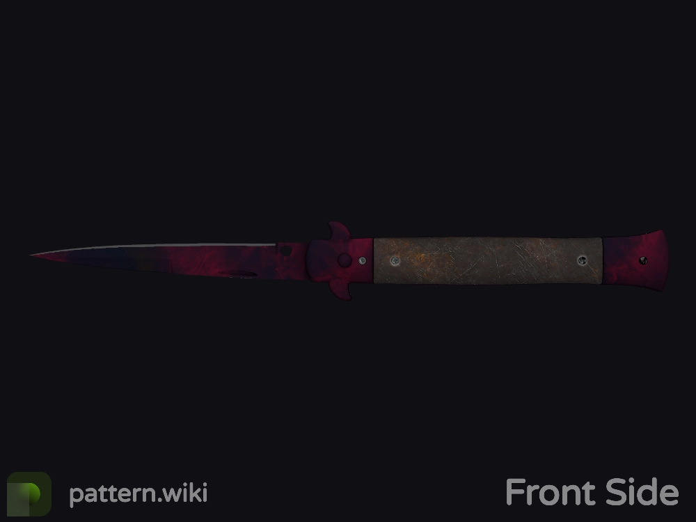 Stiletto Knife Doppler seed 208